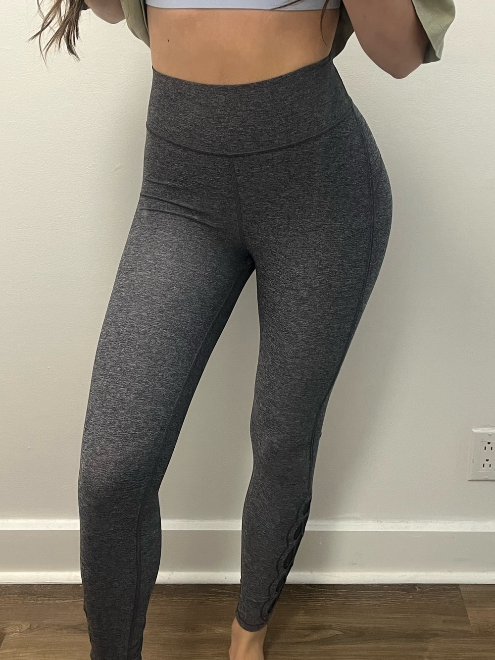 Lululemon❣️Tied To It leggings grey